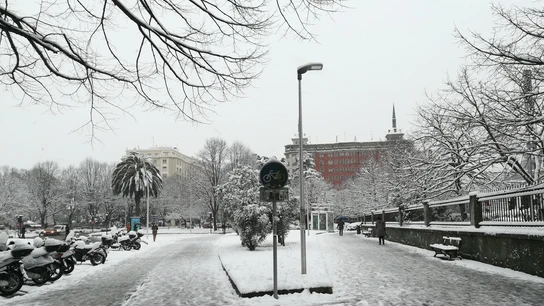 Temporal de nieve en Gipuzkoa Temporal de nieve en Gipuzkoa