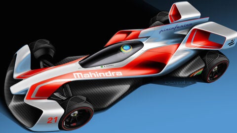 Mahindra boceto Fórmula E