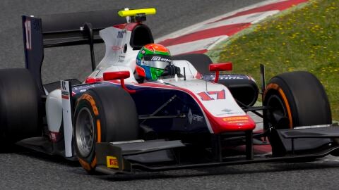 Sergio Canamasas Test F2 Barcelona 2017
