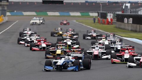 Salida Super Fórmula Motegi 2017