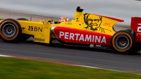 Norman Nato Test F2 Barcelona 2017
