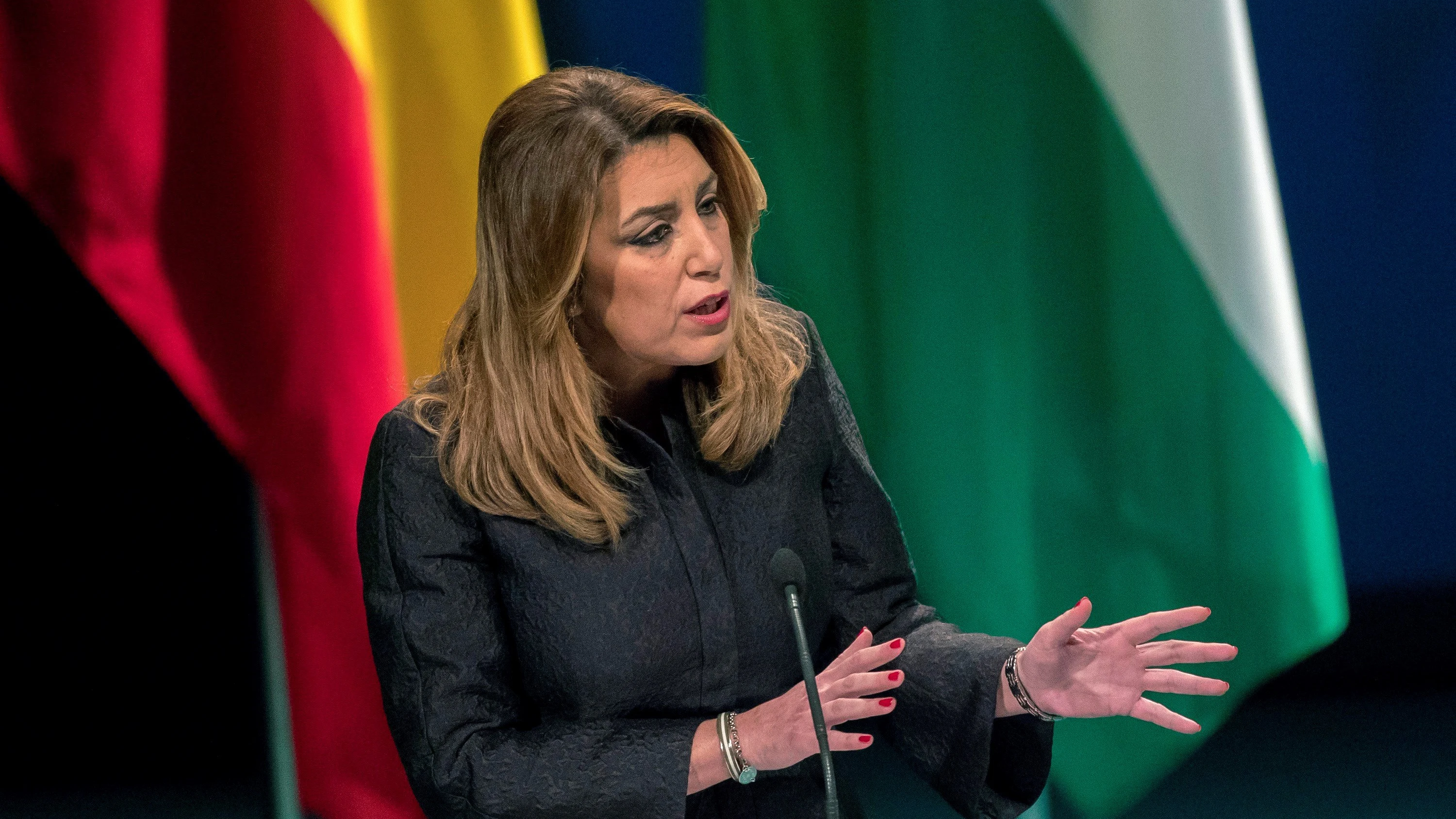 La presidenta de la Junta, Susana Díaz