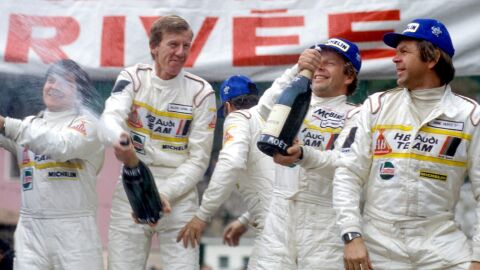 Podio Rally Monte-Carlo 1984