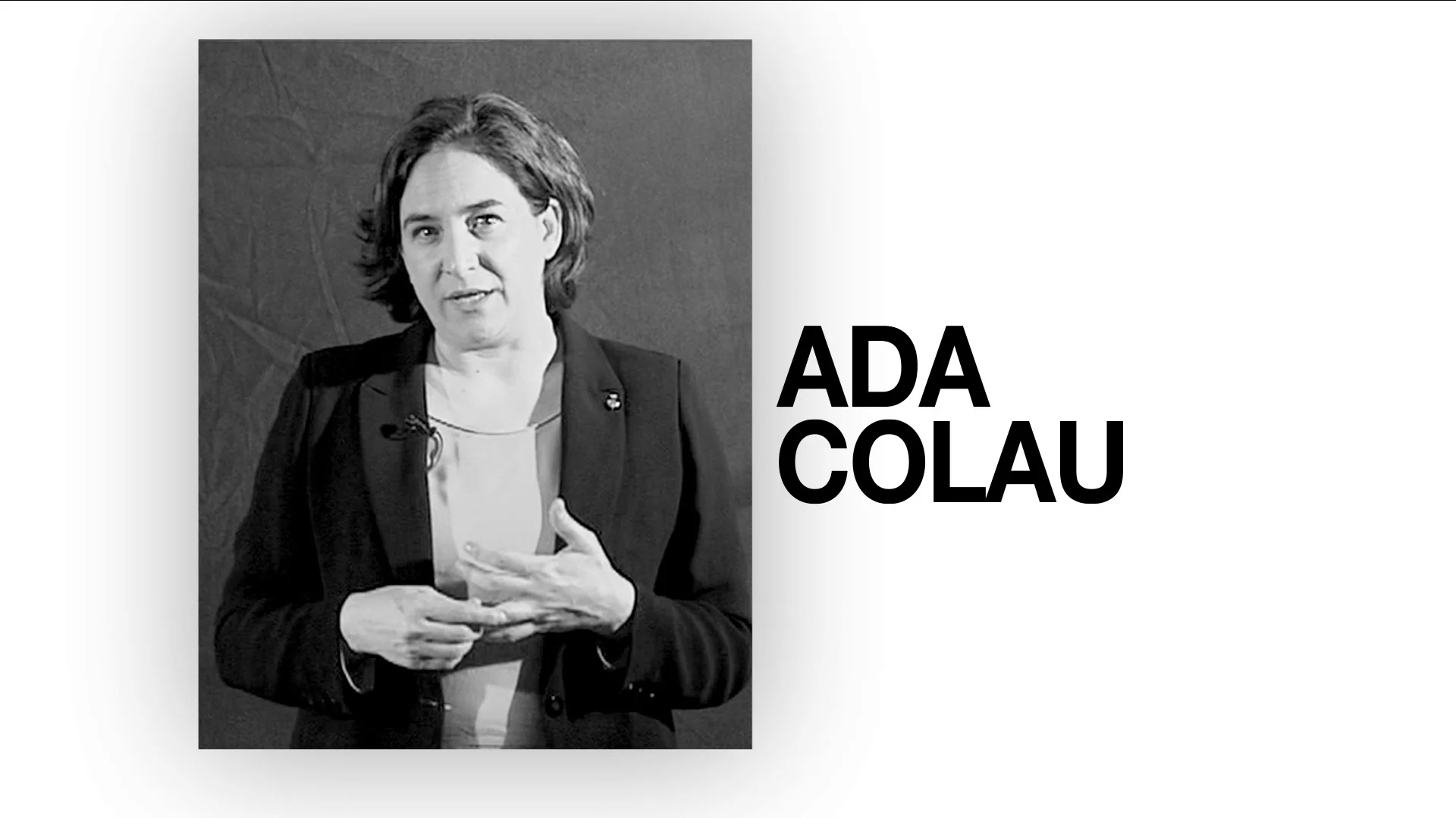 Ada Colau en 8 Mujeres