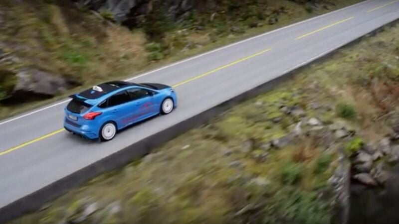 El taxista noruego que utiliza un Focus RS, ¡así se trabaja de otra manera!