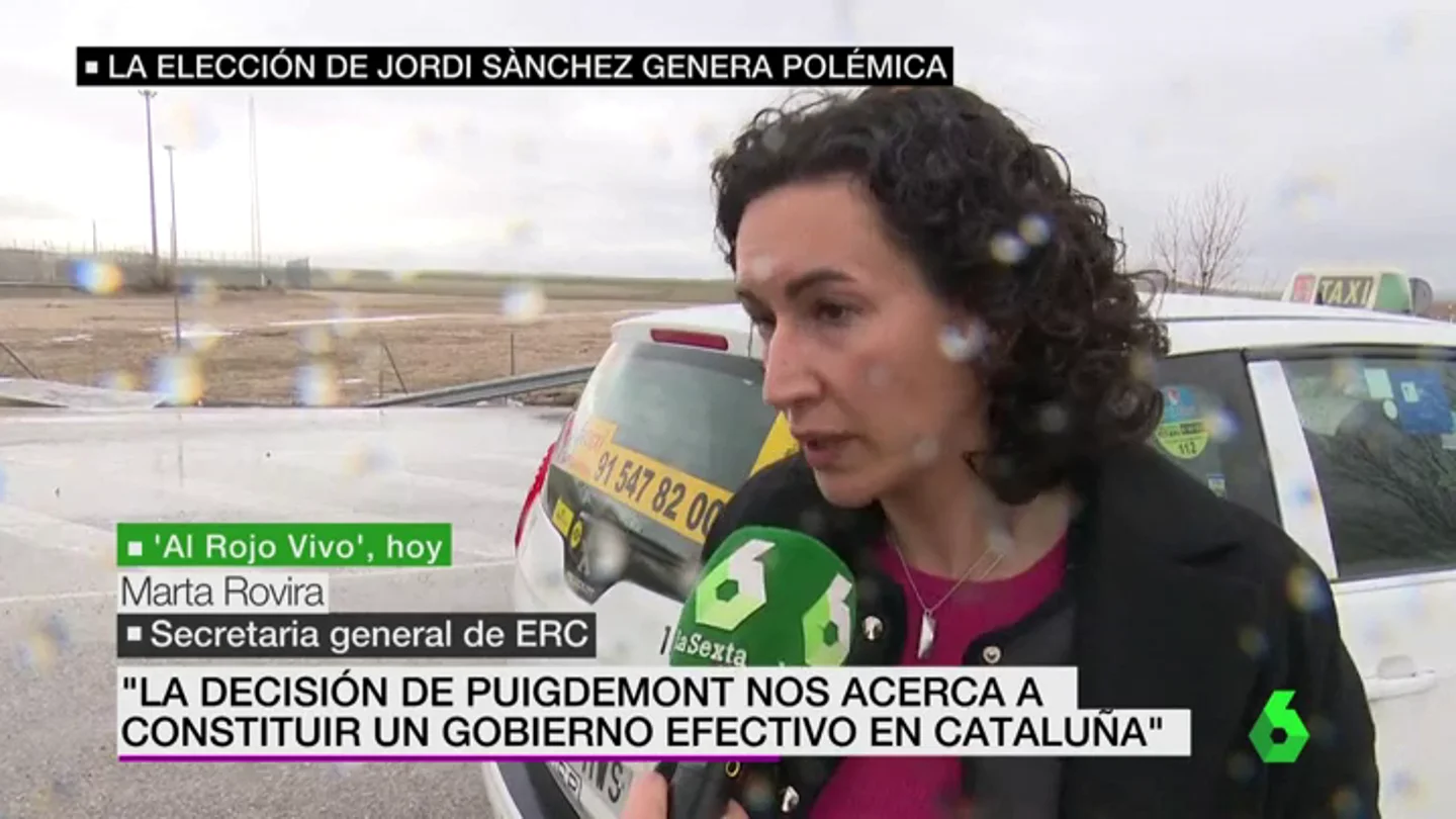 Marta Rovira habla en exclusiva con laSexta Marta Rovira habla en exclusiva con laSexta