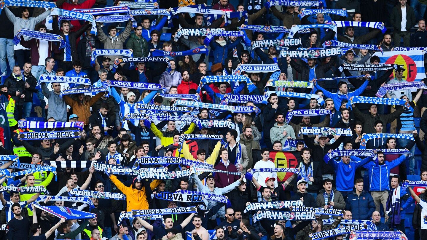 Aficionados del Espanyol en Cornell&aacute;
