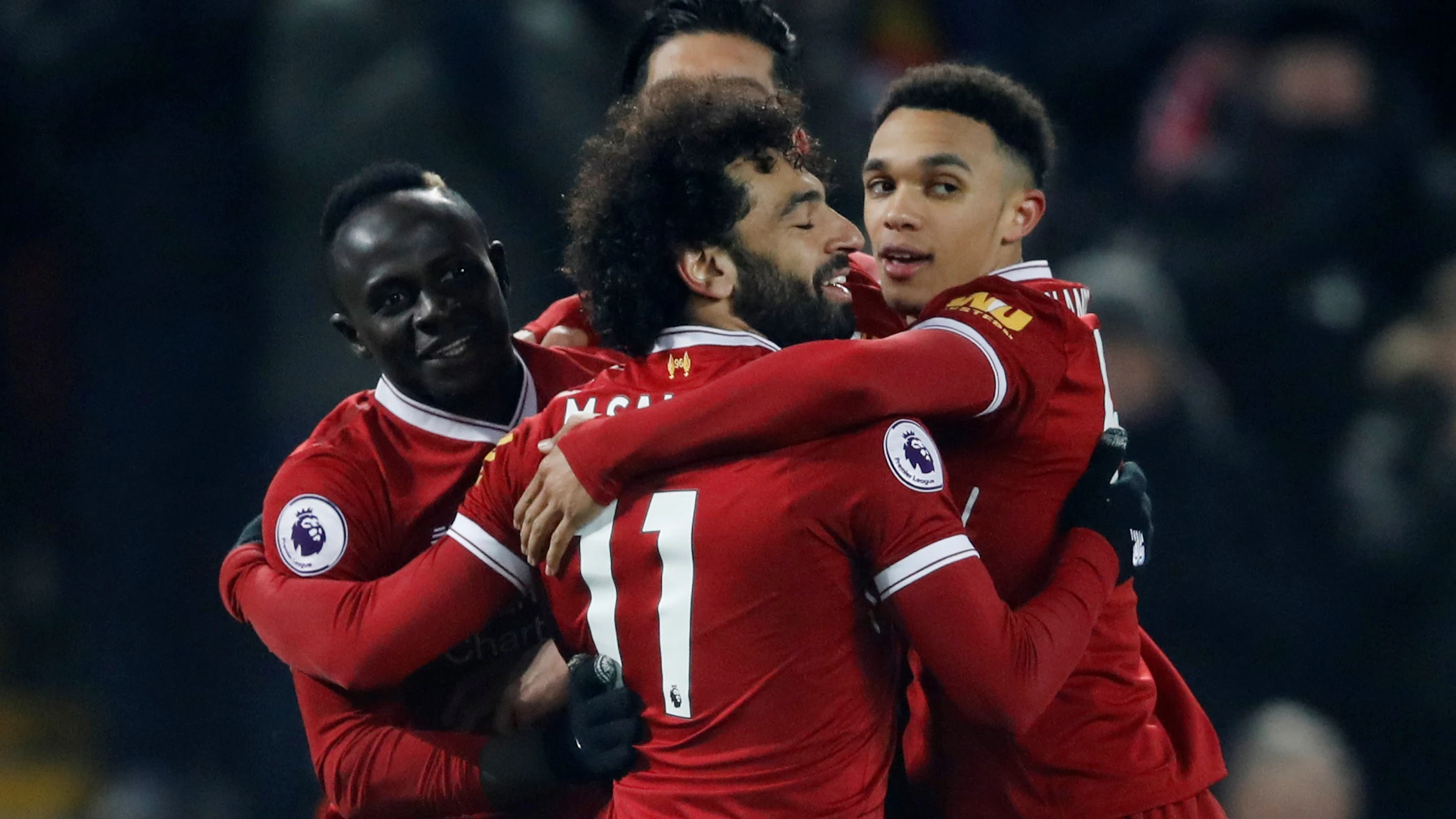 El Liverpool celebra la victoria ante el Newcastle