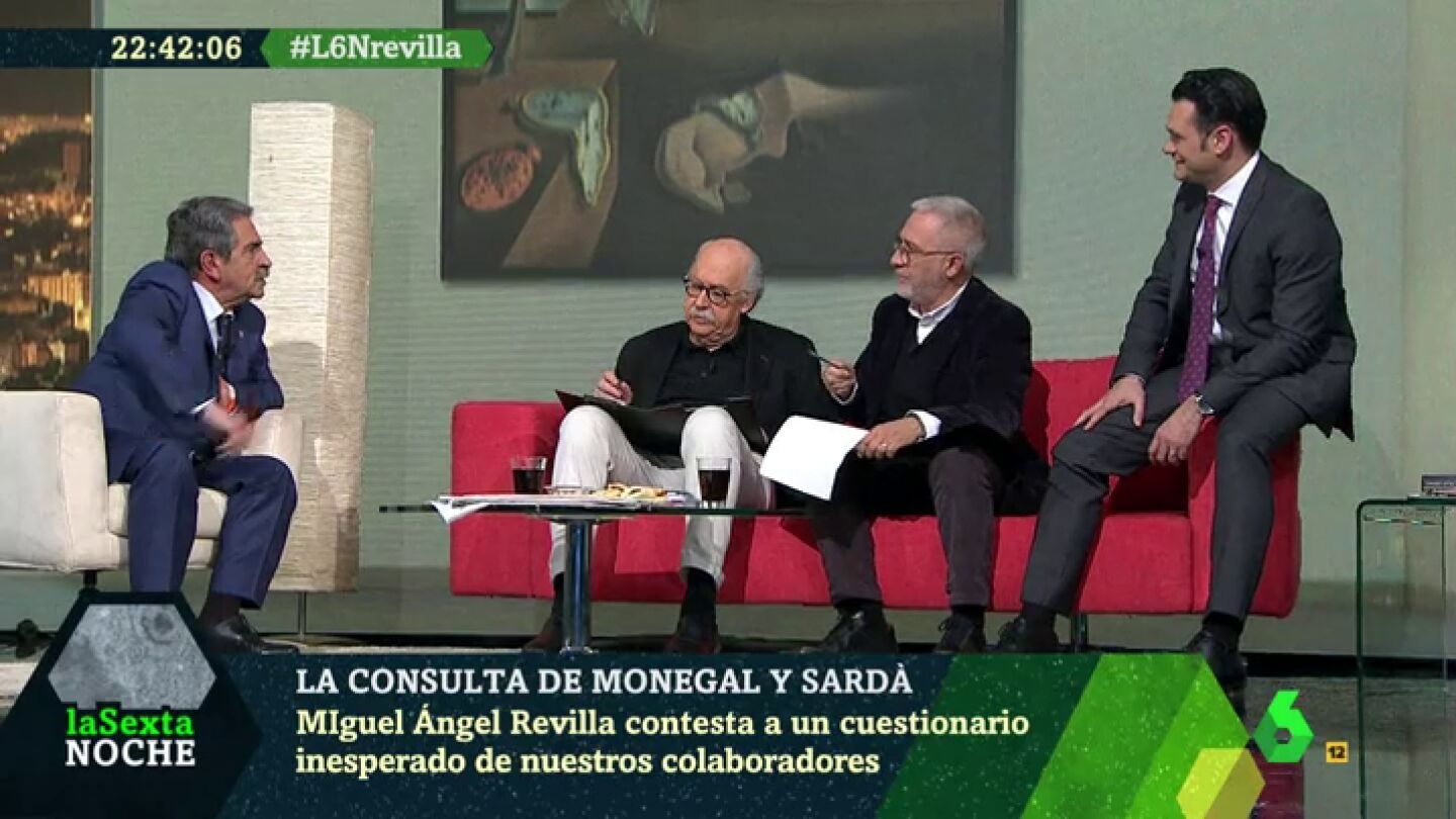 Miguel &Aacute;ngel Revilla, en laSexta Noche
