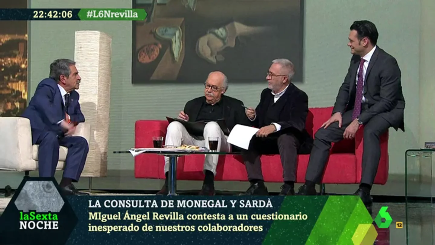 Miguel Ángel Revilla, en laSexta Noche Miguel Ángel Revilla, en laSexta Noche