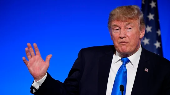 Donald Trump en una imagen de archivo