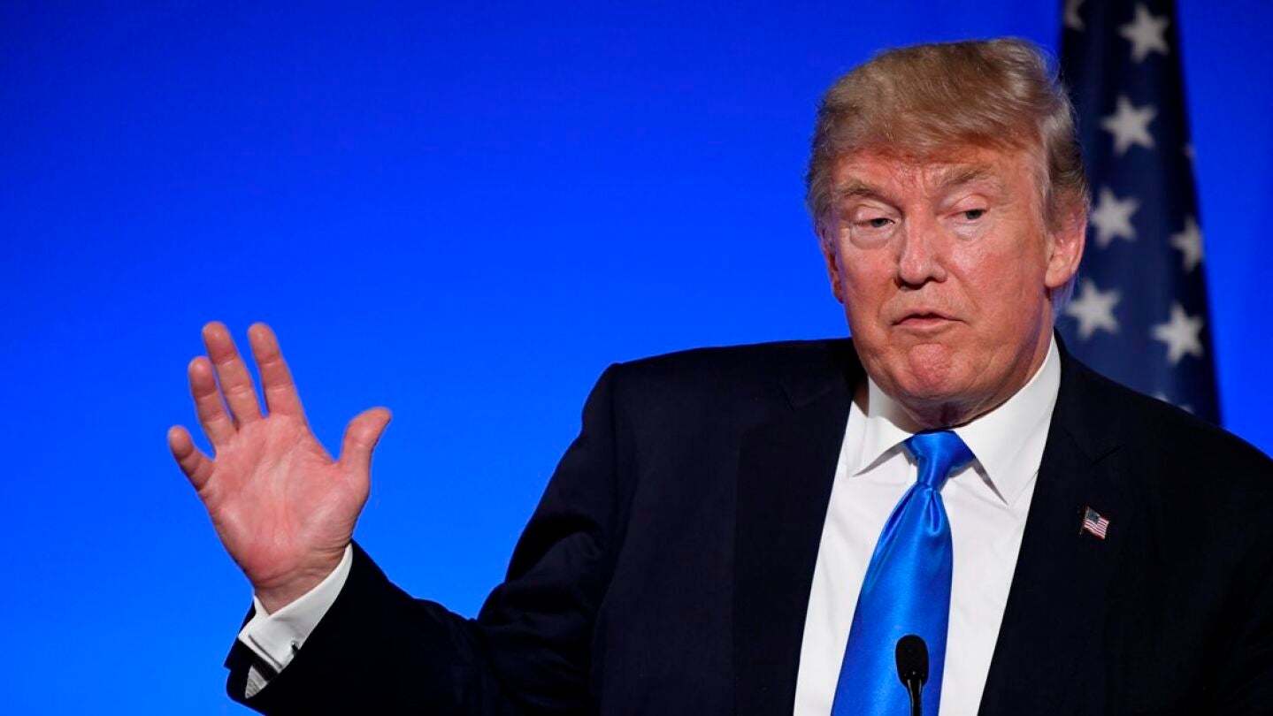 Donald Trump en una imagen de archivo
