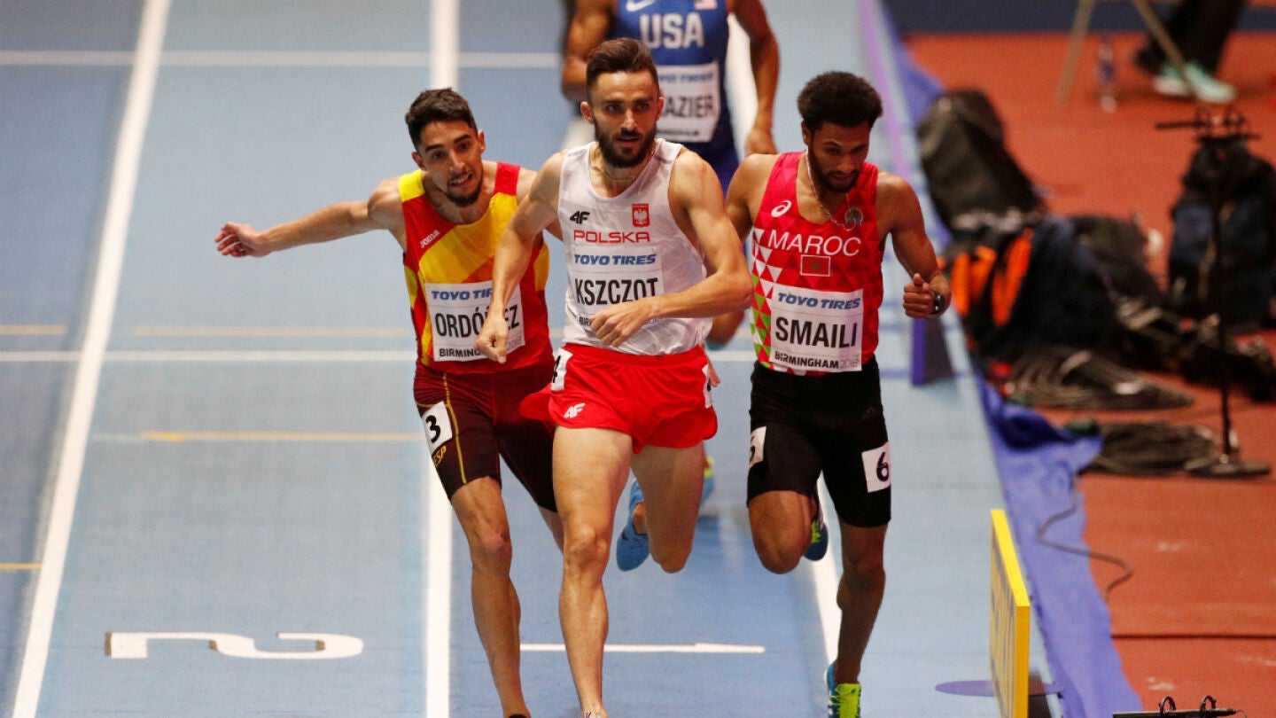 Sa&uacute;l Ord&oacute;&ntilde;ez, en una carrera