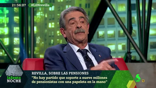 Miguel Ángel Revilla, en laSexta Noche Miguel Ángel Revilla, en laSexta Noche