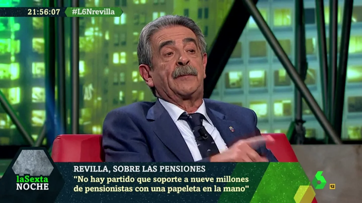 Miguel Ángel Revilla, en laSexta Noche Miguel Ángel Revilla, en laSexta Noche