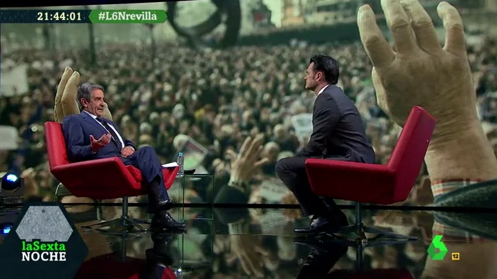 Miguel Ángel Revilla, en laSexta Noche