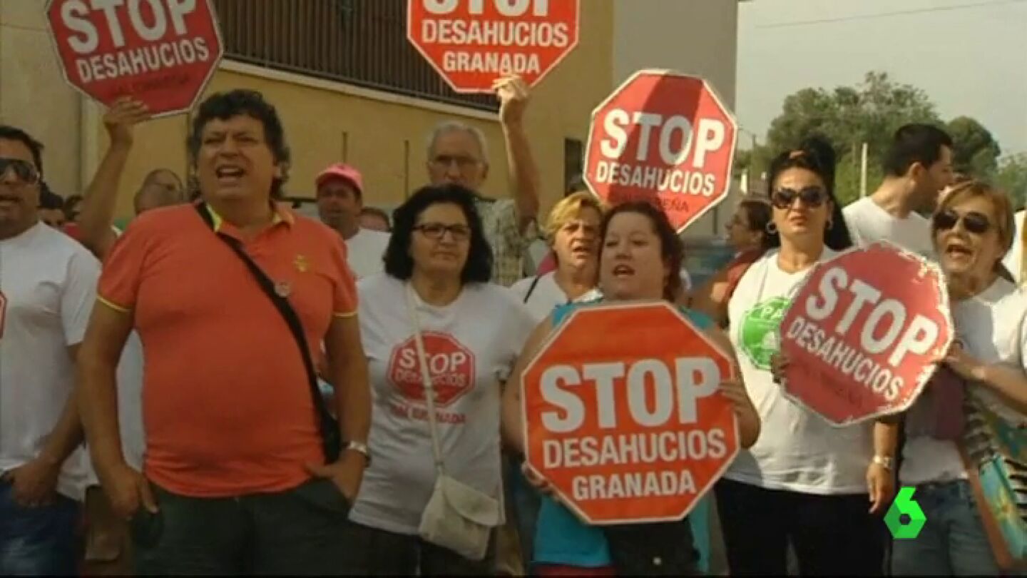 Concentraci&oacute;n contra un desahucio
