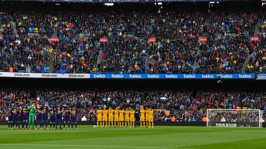Homenaje del Camp Nou a 'Quini' Homenaje del Camp Nou a 'Quini'