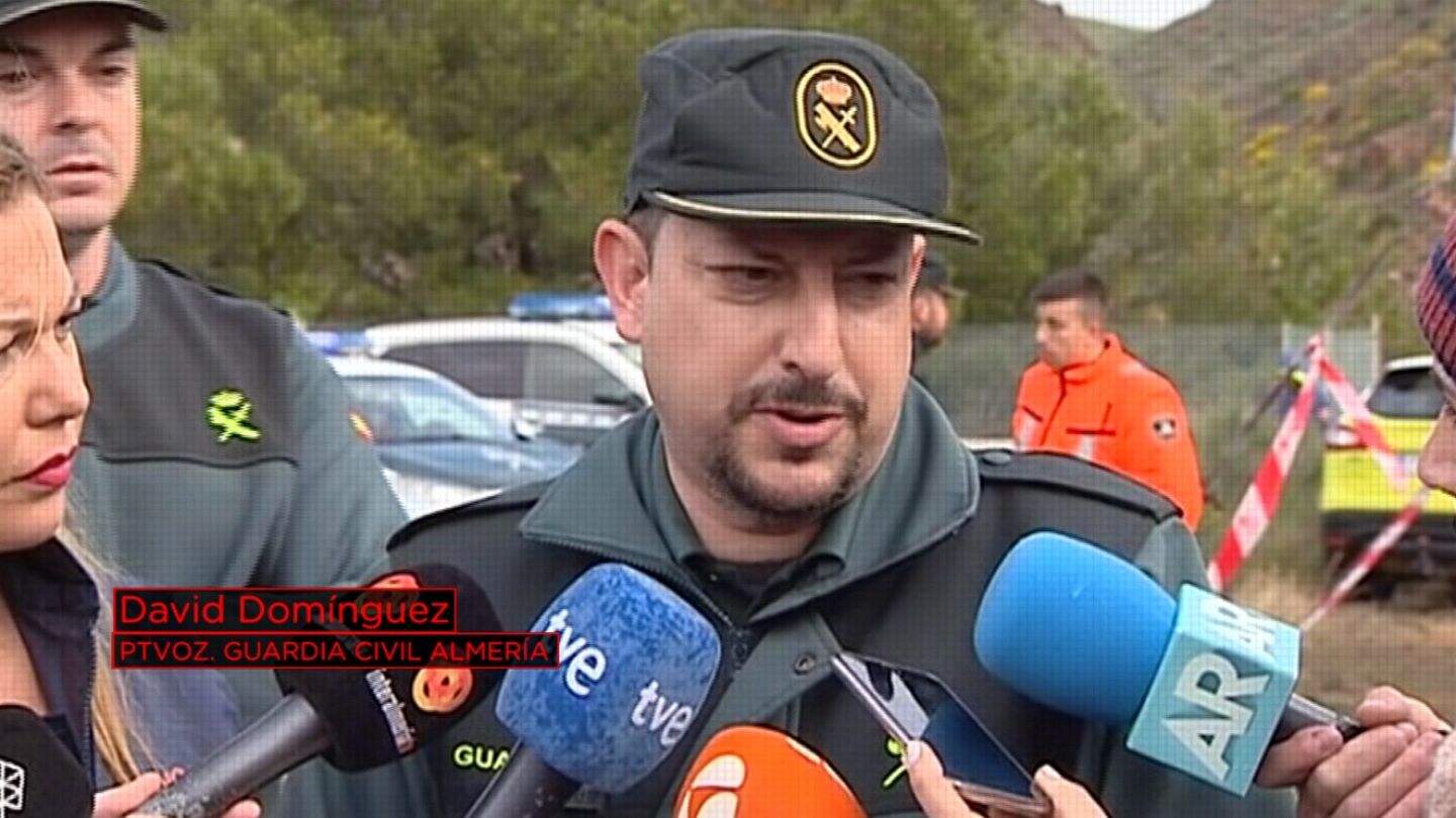 David Dom&iacute;nguez, portavoz de la Guardia Civil en Almer&iacute;a