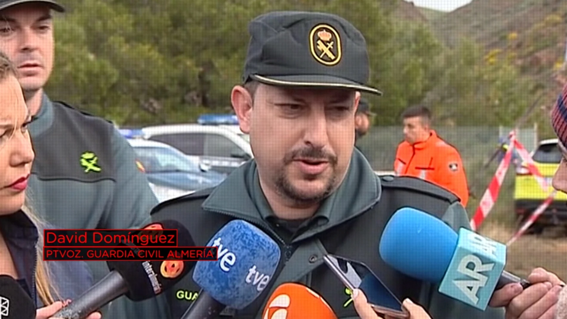 David Domínguez, portavoz de la Guardia Civil en Almería