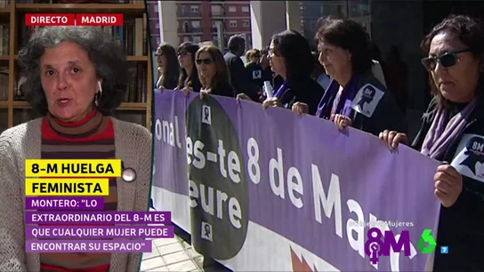 Justa Montero, impulsora del 8M Justa Montero, impulsora del 8M
