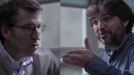 Alberto Núñez Feijóo y Jordi Évole Alberto Núñez Feijóo y Jordi Évole
