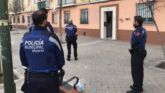 Varios agentes de la Policía Municipal de Madrid Varios agentes de la Policía Municipal de Madrid