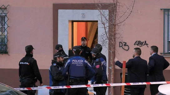 Lugar en el que se ha producido un asesinato en Madrid Lugar en el que se ha producido un asesinato en Madrid
