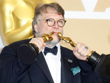 El director Guillermo del Toro en la ceremonia de los Oscar El director Guillermo del Toro en la ceremonia de los Oscar