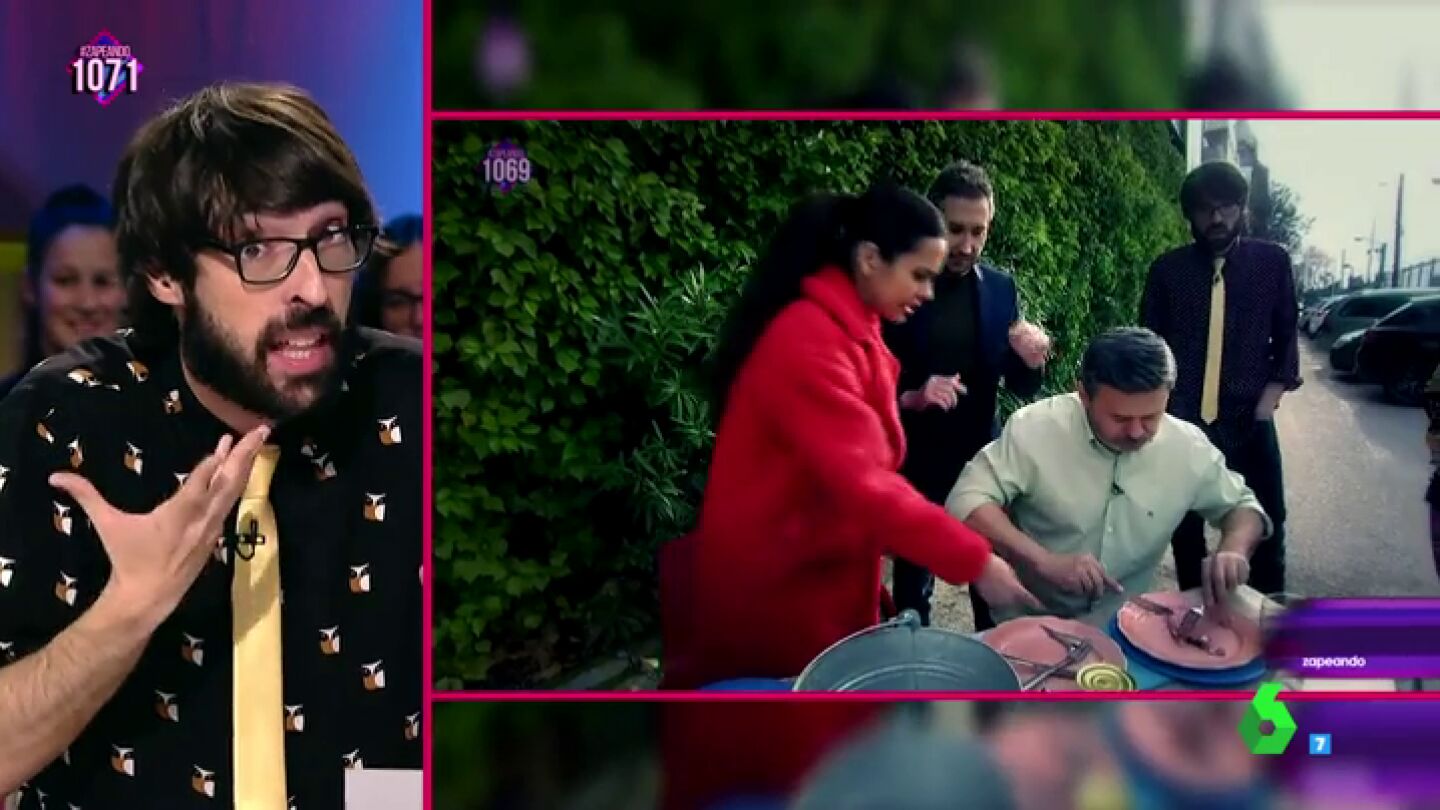 Cristina Pedroche, tras haber probado el Surstr&ouml;mming, un aperitivo sueco que huele a pescado podrido: "Me tiraba el eructo para que se fuera"