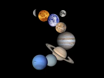 Desde la Tierra, Júpiter, Marte y Saturno se verán alineados con la Luna  Desde la Tierra, Júpiter, Marte y Saturno se verán alineados con la Luna
