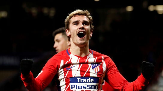 Griezmann celebrando un gol