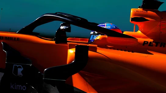 Nueva fuga de aceite en el McLaren de Alonso Nueva fuga de aceite en el McLaren de Alonso