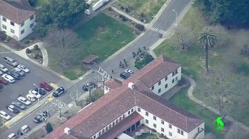 Vista aérea del centro de veteranos de guerra de California