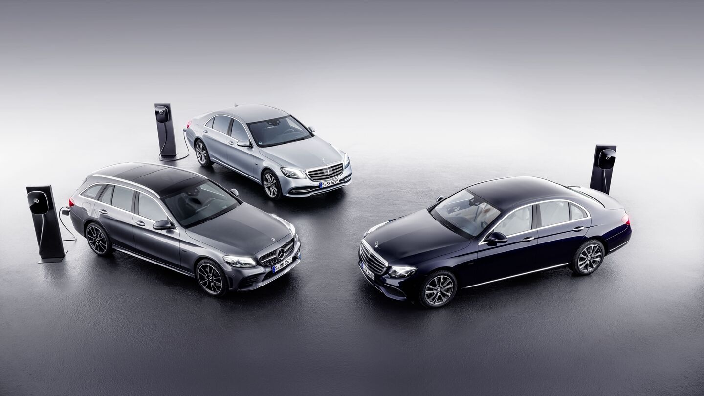 Nuevo motor di&eacute;sel h&iacute;brido enchufable para los Mercedes Clase C y E