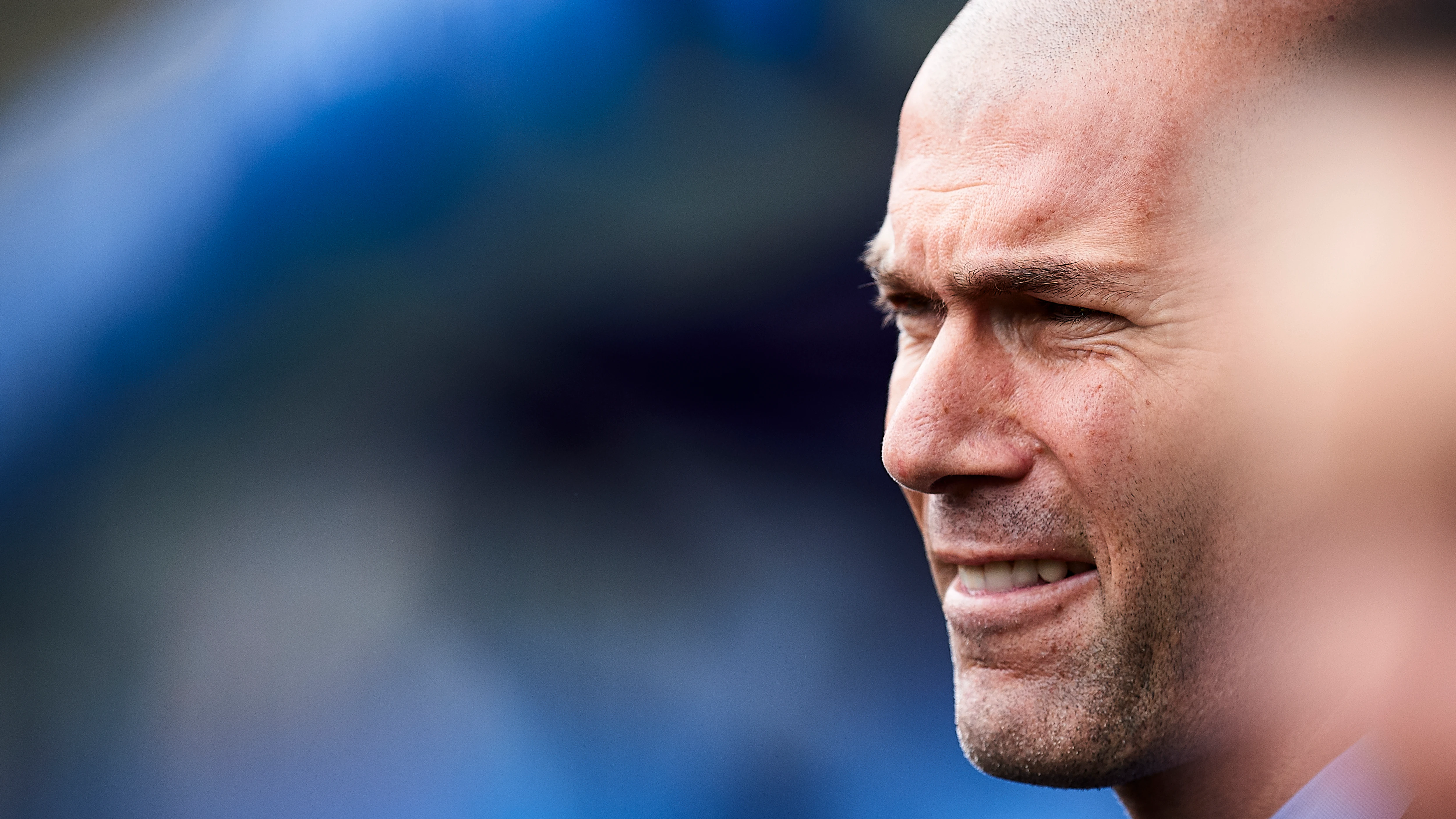 Zinedine Zidane, en Ipurúa