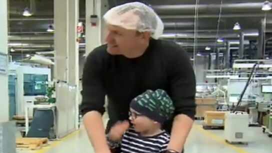 Andreas Graf y su hijo Julius