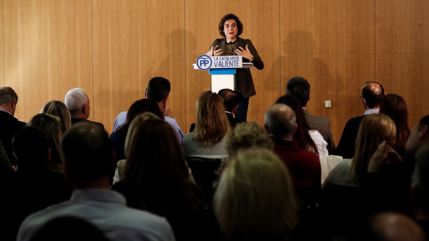 Dolors Montserrat en el acto del PP 'La igualdad real'