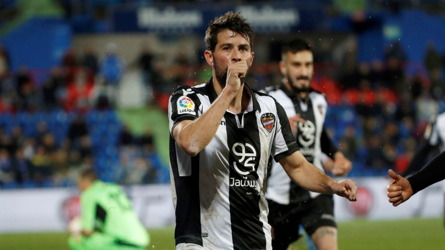 Coke celebra un gol