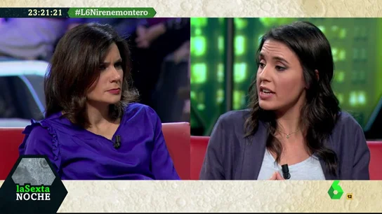 Irene Montero en laSexta Noche Irene Montero en laSexta Noche