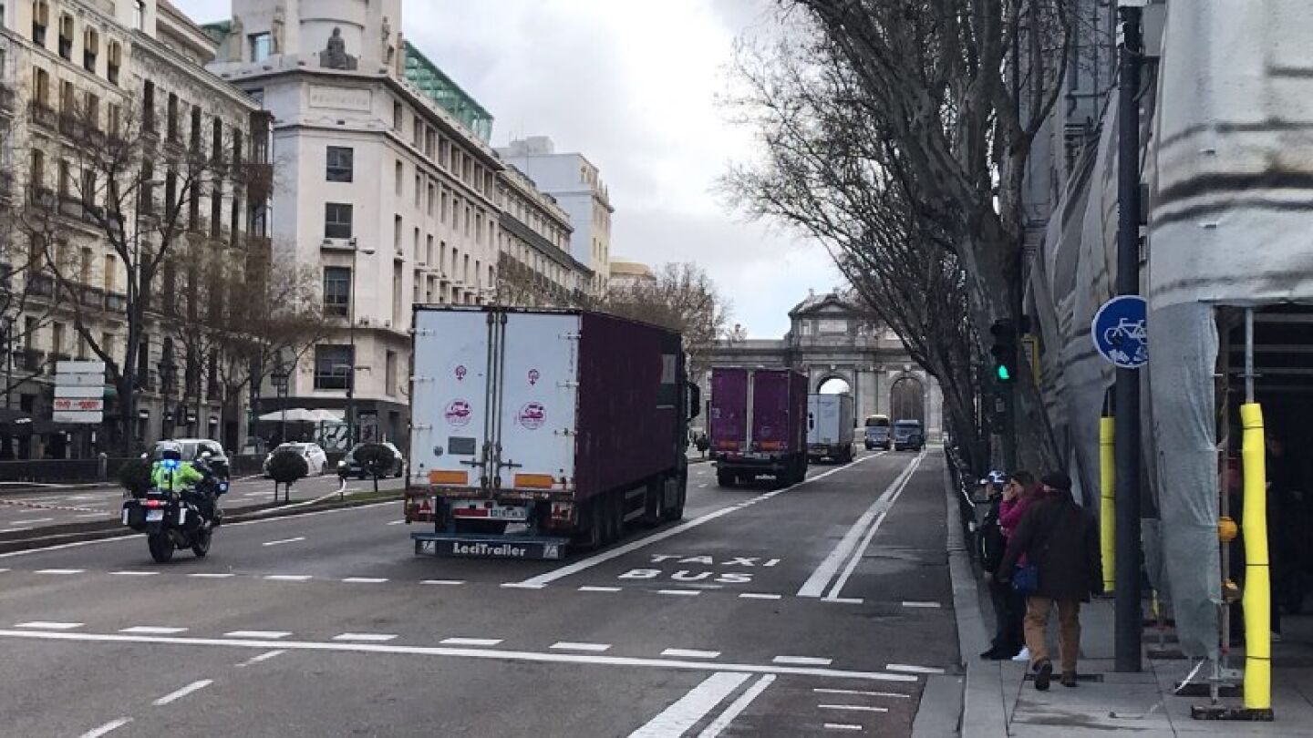 Camiones parten de Madrid al S&aacute;hara