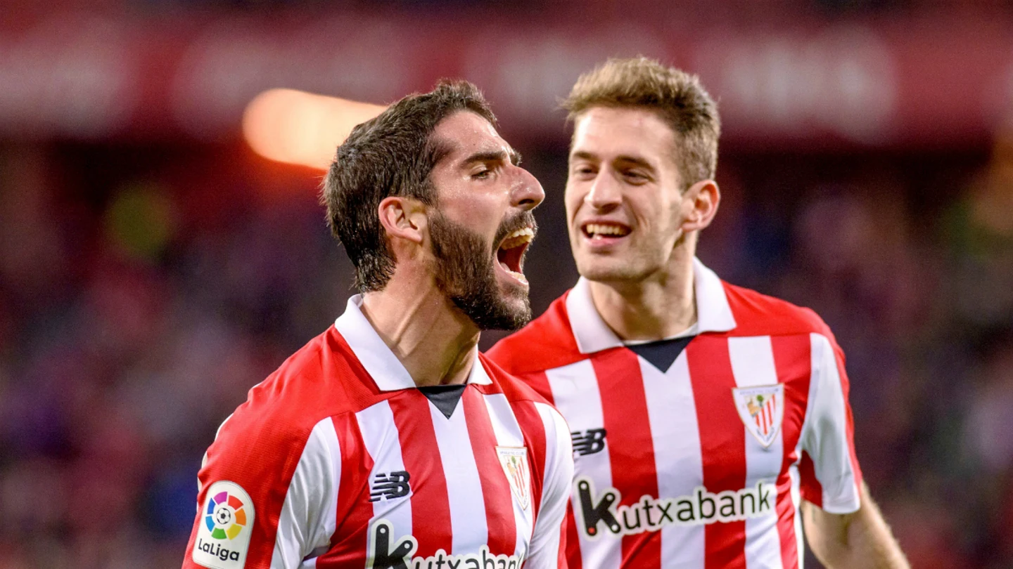 Raúl García celebra un gol con el Athletic Raúl García celebra un gol con el Athletic