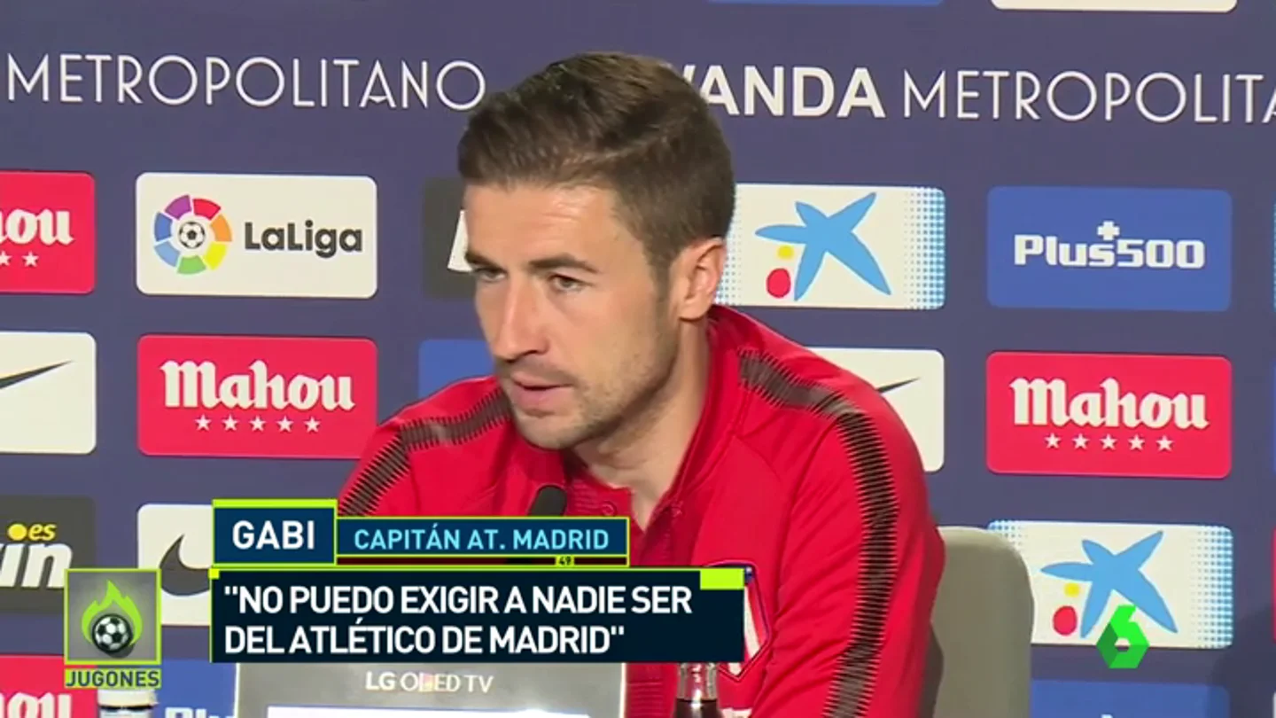 Gabi, sobre Griezmann: "Le he pedido que mientras esté aquí se deje la vida" Gabi, sobre Griezmann: "Le he pedido que mientras esté aquí se deje la vida"