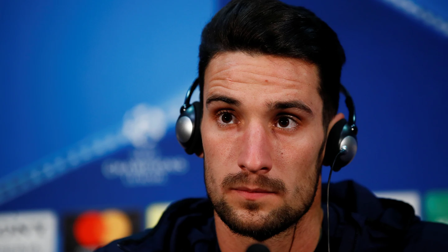 Sergio Rico atiende a los medios de comunicación Sergio Rico atiende a los medios de comunicación