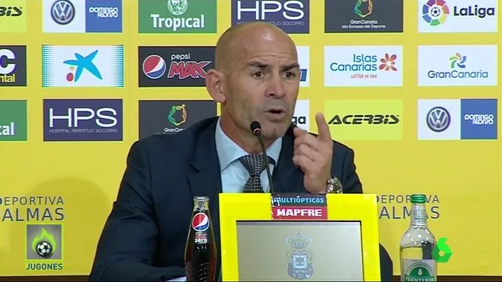 Cabreo monumental de Paco Jémez: "Ha sido para que nos echaran a todos a tomar por culo"