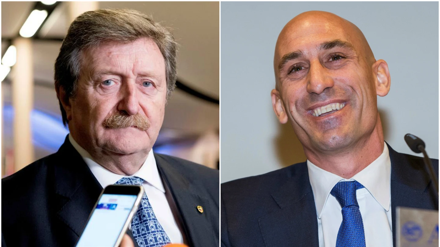 Juan Luis Larrea y Luis Rubiales Juan Luis Larrea y Luis Rubiales