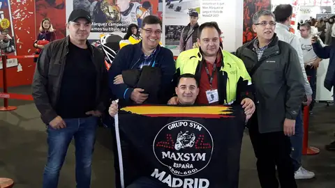 Moto Madrid 2018 Los motoclubs, también de scooters, no faltaron a la cita madrileña.