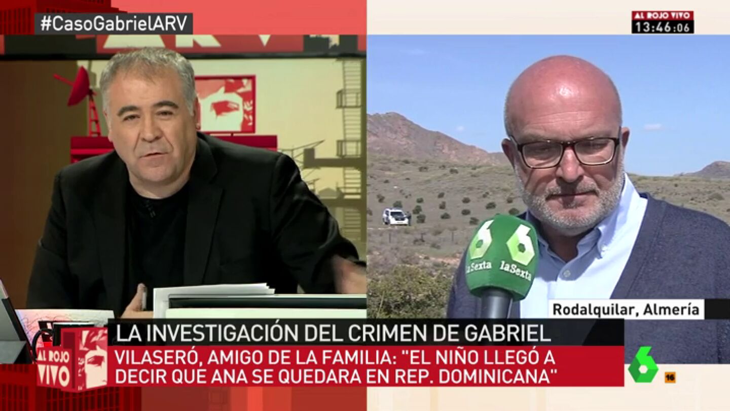 Manel Vilaser&oacute;, periodista y amigo de la familia de Gabriel Cruz