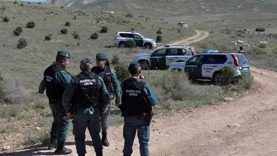 La Guardia Civil custodia la finca de Rodalquilar, en Níjar La Guardia Civil custodia la finca de Rodalquilar, en Níjar