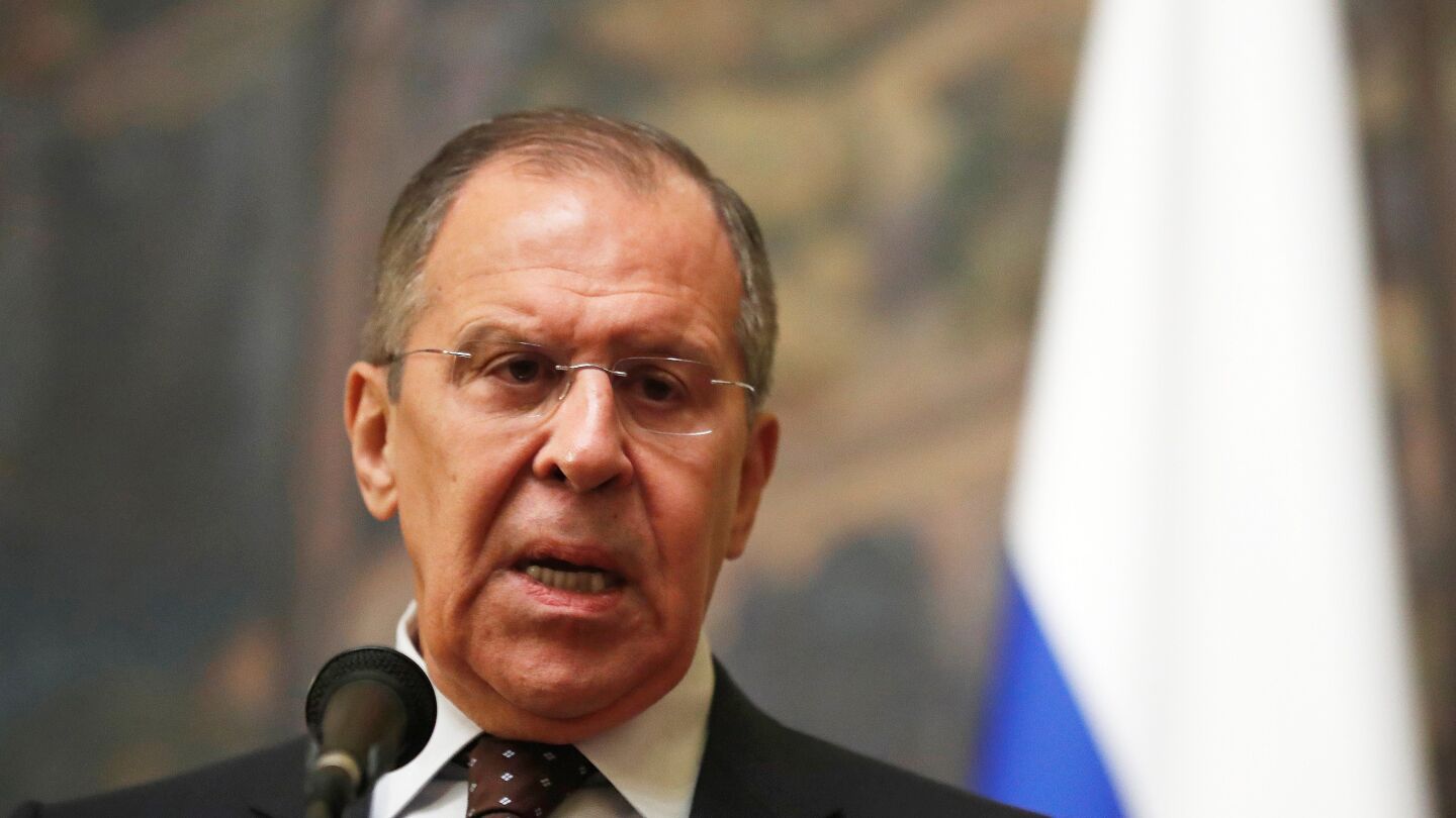 El ministro de Exteriores ruso en rueda de prensa en Mosc&uacute;